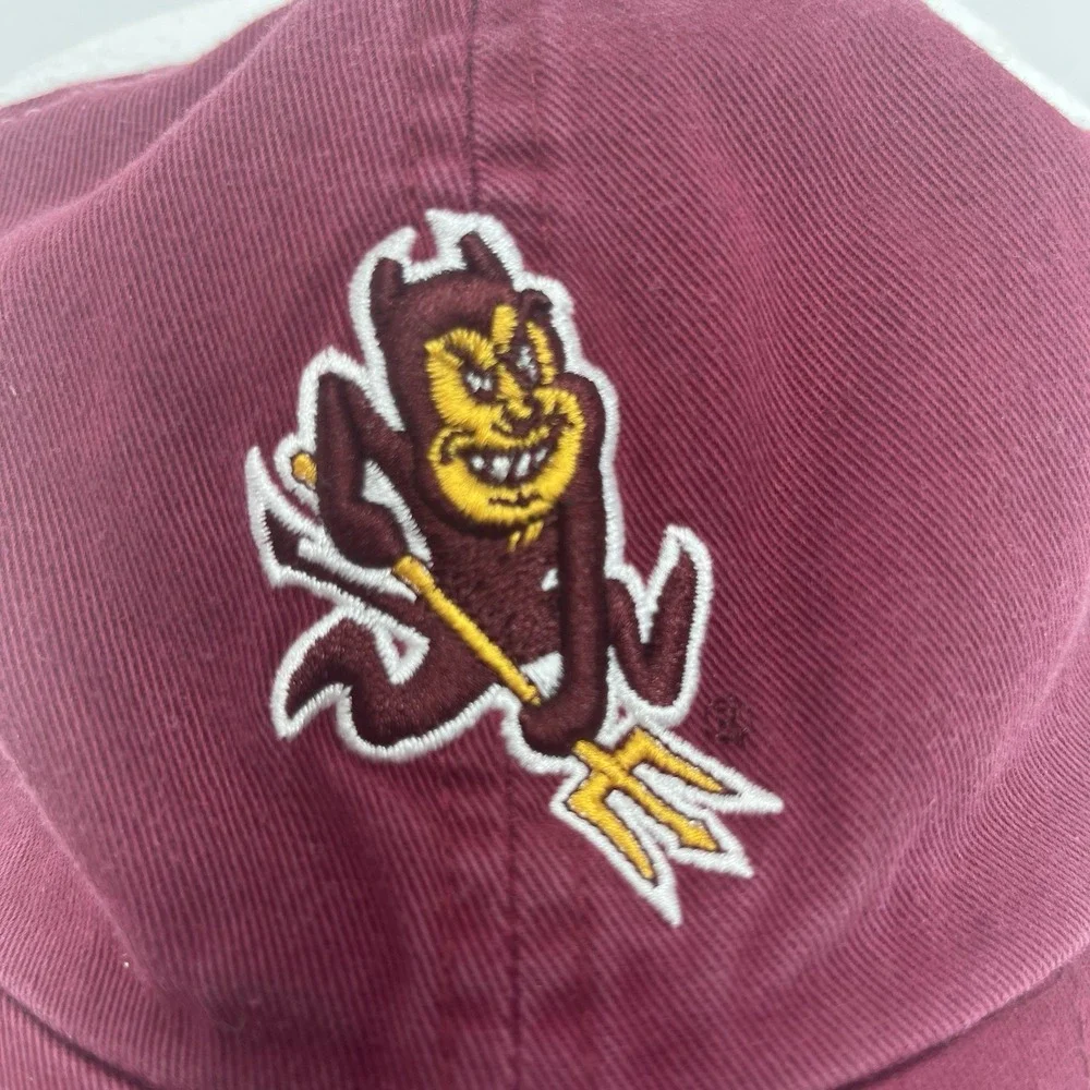 Vtg Twins Enterprise Arizona State Sun Devils Hat‎ Golf M Fitted 100% Cotton